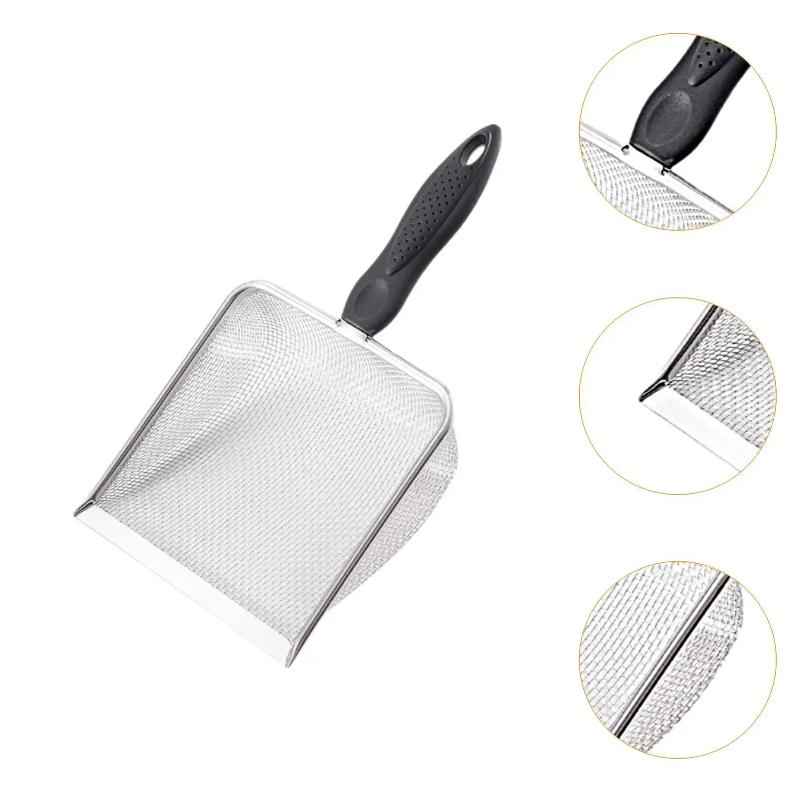 Cats Litter Scooper Easy to Clean Sifter Shovels for Small Pets Kitty Puppy