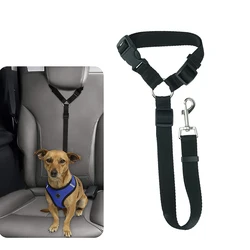 Cinturón de seguridad para coche para perros y gatos - ajustable