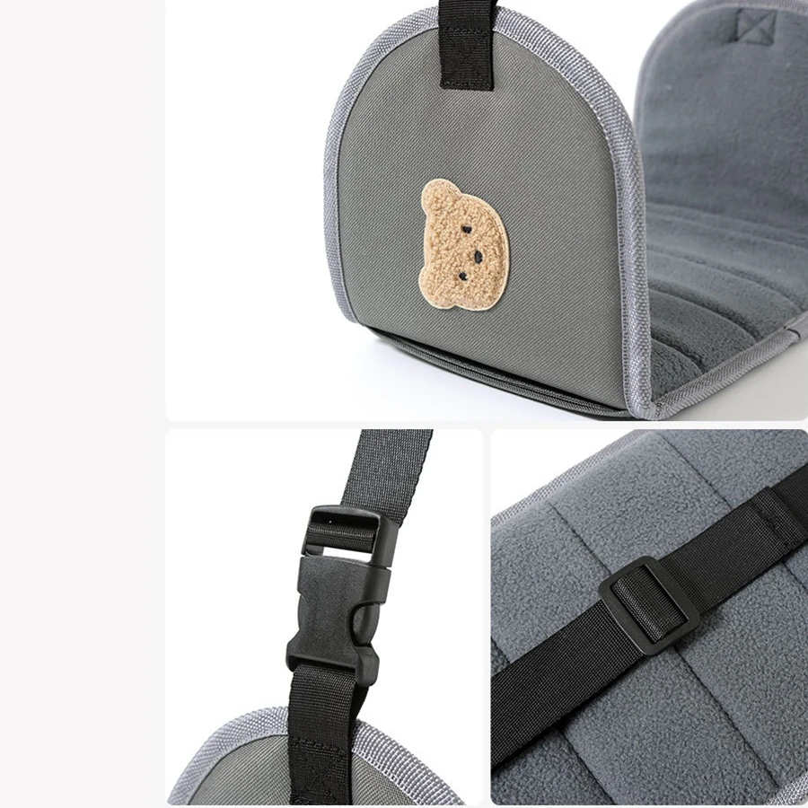 Reposapiés ajustable para coche - viajes con gatos y perros - imagen 3