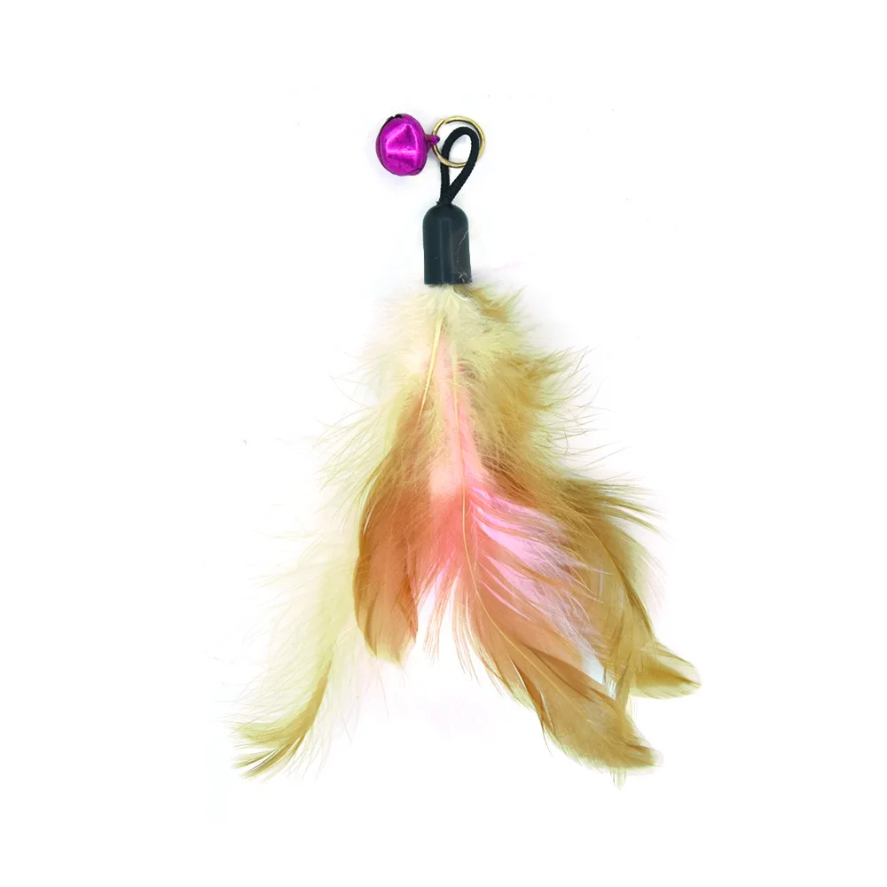 Paquete de 12 juguetes interactivos para gatos, palo para gatos manos libres, juego de gatitos, varita de juguete, ventosa, pájaro/pluma, varita para gatos, juego de juguetes - imagen 4