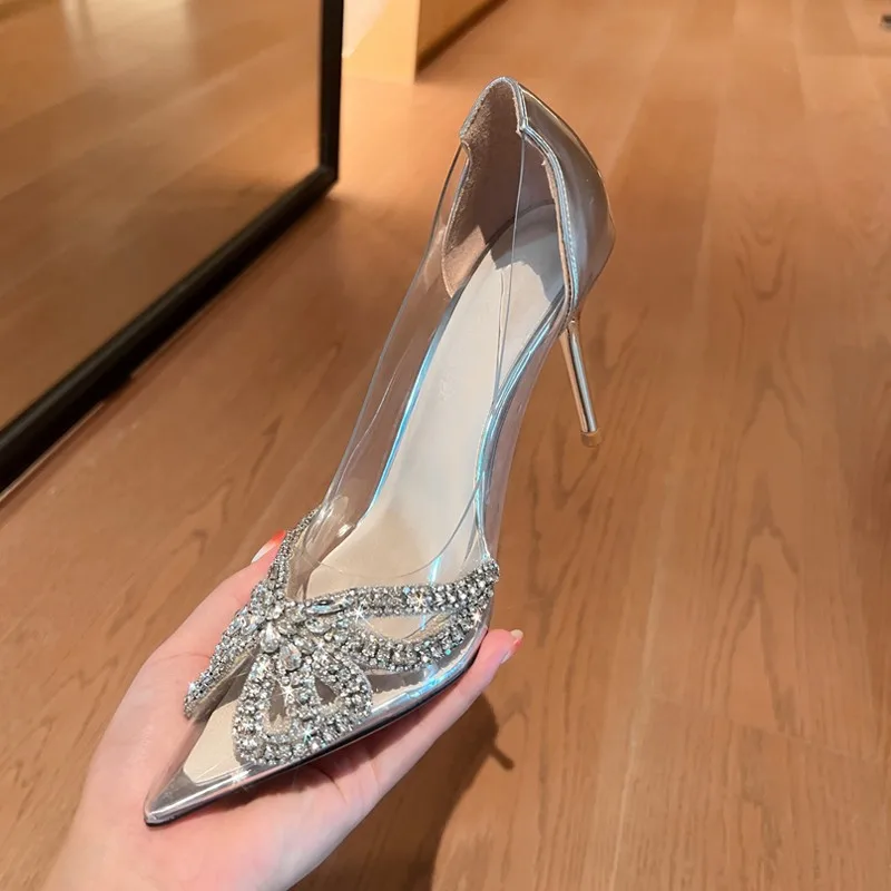 Sandalias tacón alto con hebilla PVC para perros y gatos – puntiagudo - imagen 4