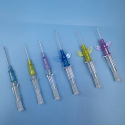 Cánula intravenosa con tapa heparina para perro y gato
