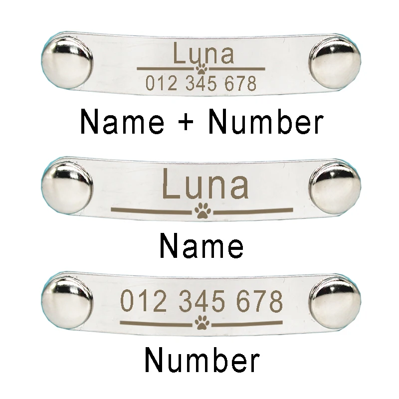 Collar con forma de fruta para gato, con nombre personalizado, grabado personalizado, ajustable, de seguridad, para mascotas - imagen 2