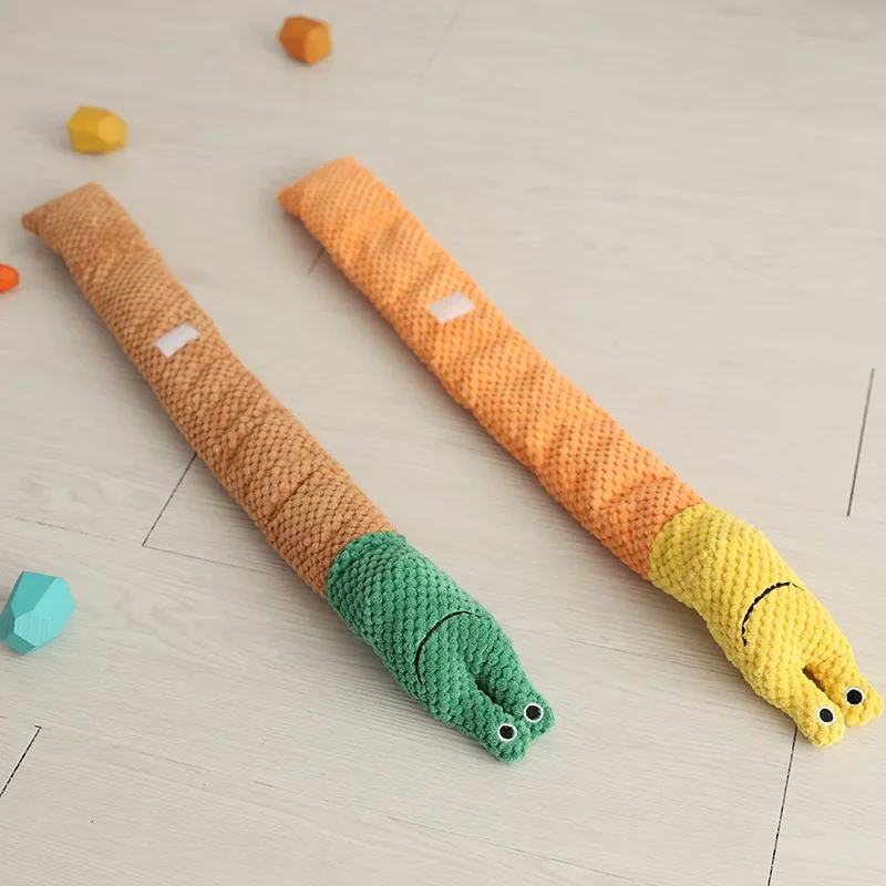 Vocalizaciones para perros, juguetes de peluche para mascotas, dibujos animados de caracol, entrenamiento, juego, olfatear, rechinar los dientes, suministros para mascotas, juguetes interactivos para fugas - imagen 2