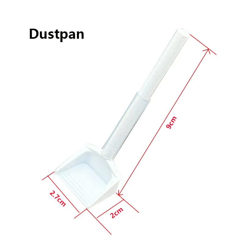 Herramientas de limpieza para granja de hormigas, juego de recogedor, nido de hormigas, barredora pequeña, eliminación de basura y heces - imagen 5