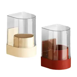 Dispensador de tazas, estante de almacenamiento de tazas, organizador de fácil dispensación, soporte para vasos de papel para baño, escuela, restaurante, cafetería, Hospital