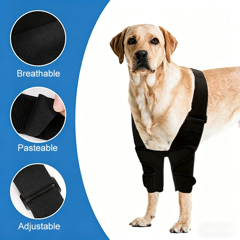 Protector de patas delanteras ajustable para perros medianos y grandes - imagen 4