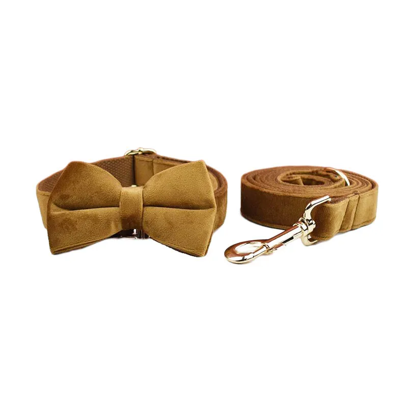 Bow Collar Leash Set