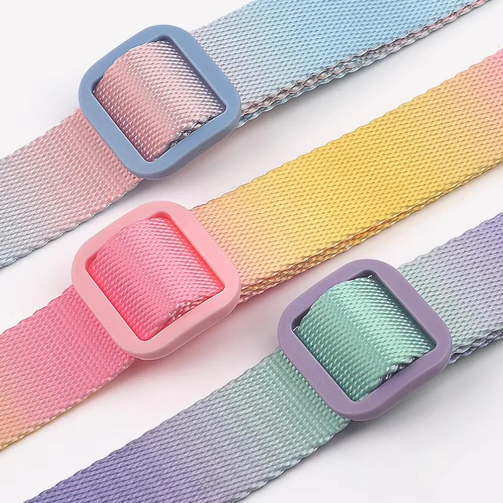 Collar de nailon ajustable para perros pequeños, collares degradados para mascotas, accesorios de moda para perros pequeños, medianos y grandes - imagen 4