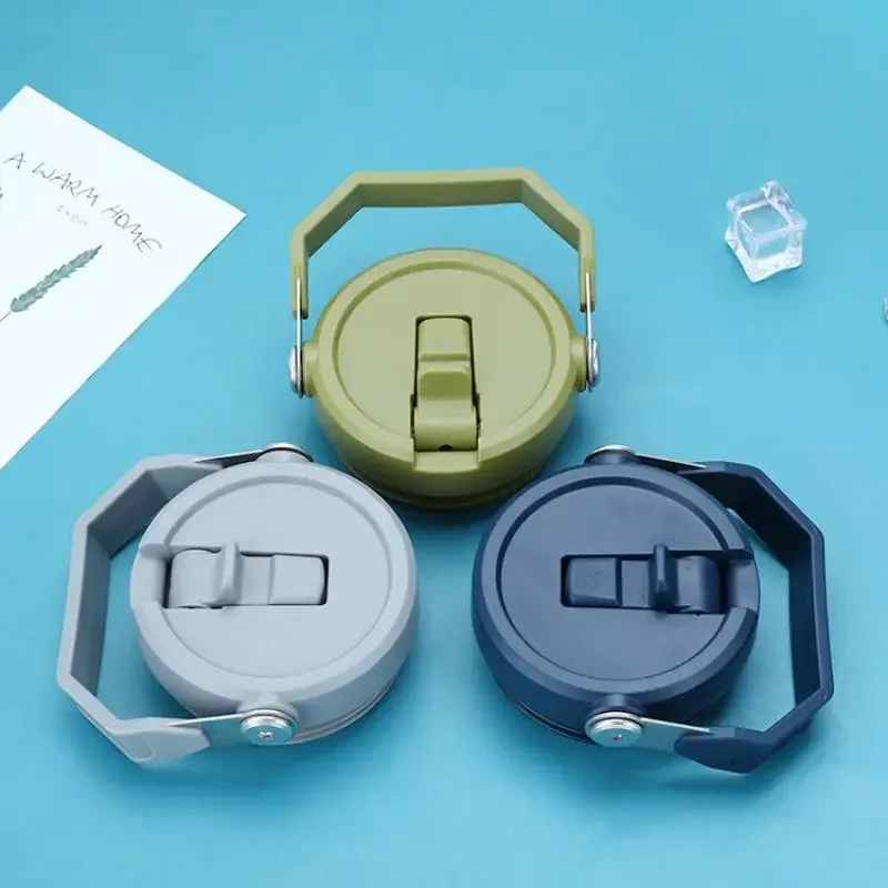 Tapa de botella de sellado para Stanley Iceflow 30/40Oz, tapa de taza térmica a prueba de derrames para tapas de repuesto, accesorios de taza Yeti, tapas de Metal - imagen 2
