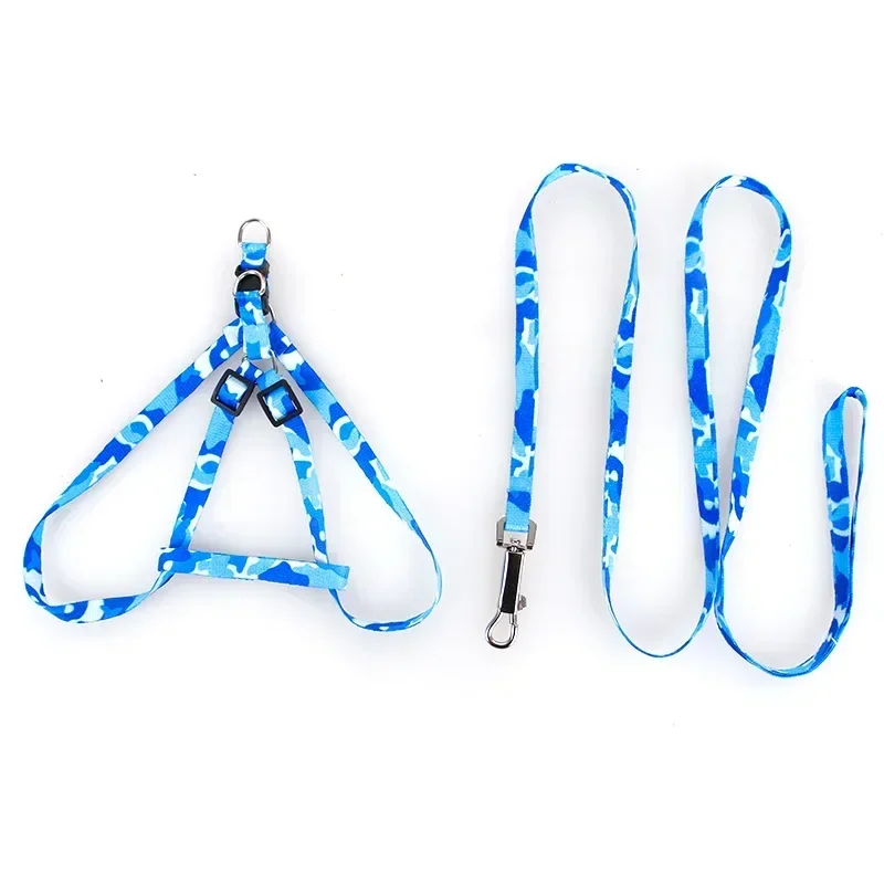 Correa ajustable para perro pequeño, arnés con estampado de hueso para Chihuahua, accesorios para cachorros, juego de correas - imagen 5