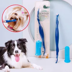 Cepillo dental suave para perros y gatos – cabezal doble