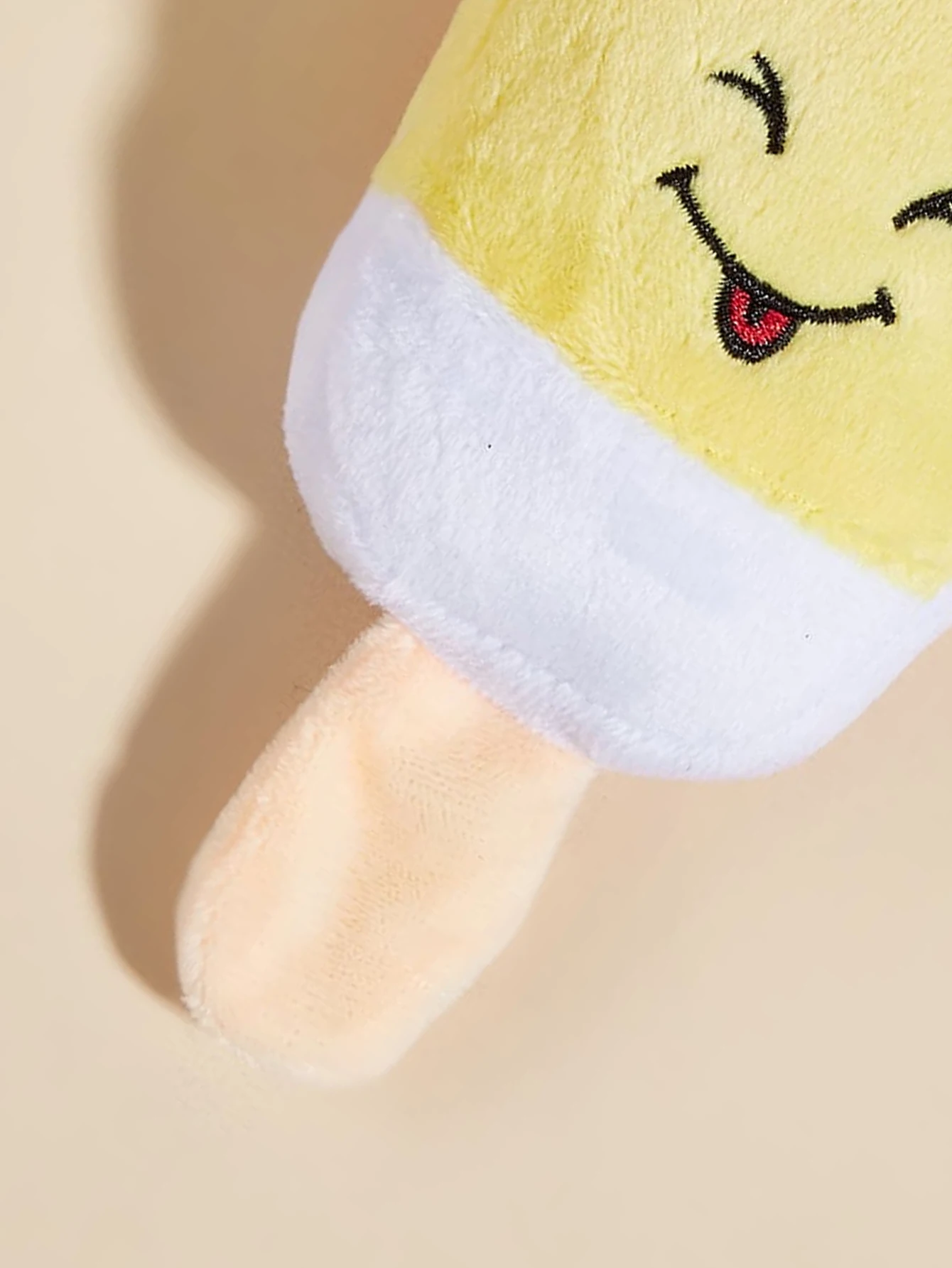 Juguete interactivo para gatos y perros – Peluche helado sonriente - imagen 5