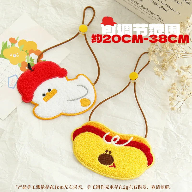 Cute Animals Embroidery Dog Bib Pet Bib Saliva Towel Bichon Teddy Hiromi Bib Cat Triangle Scarf Cat Scarf Cat Saliva Towel - imagen 3