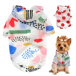 Chubasquero impermeable con capucha para gatos y perros – Verano