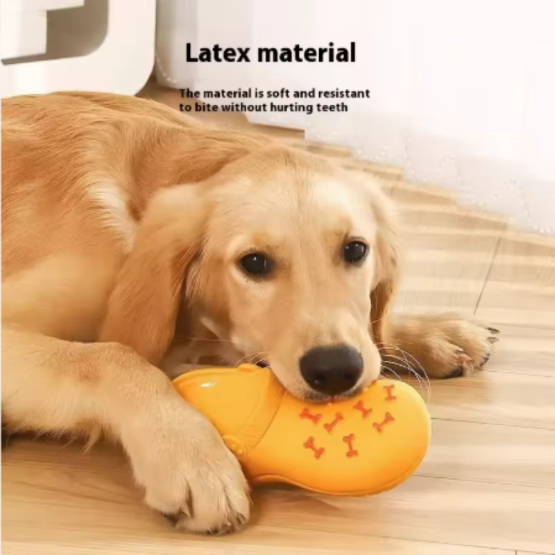 Juguete masticable perros zapatilla limpia dientes pequeños y medianos - imagen 3