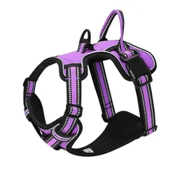 Arnés reflectante para perros transpirable sin tirones talla S-XL