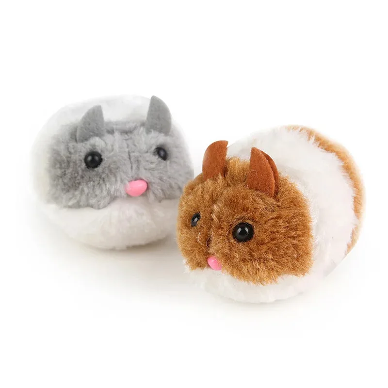 Juguetes para gatos con ratón bonito, suministros para gatos, juguete de peluche con movimiento para sacudir, ratón para mascotas, gatito, ratón pequeño de peluche divertido, juguetes interactivos para gatos - imagen 5