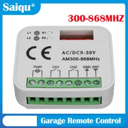 Control remoto de frecuencias múltiples para puerta de garaje