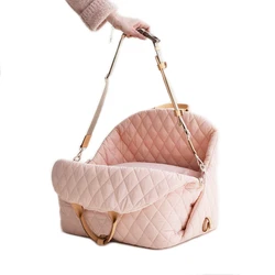 Bolso transportín para perros y gatos pequeños – lavable y seguro