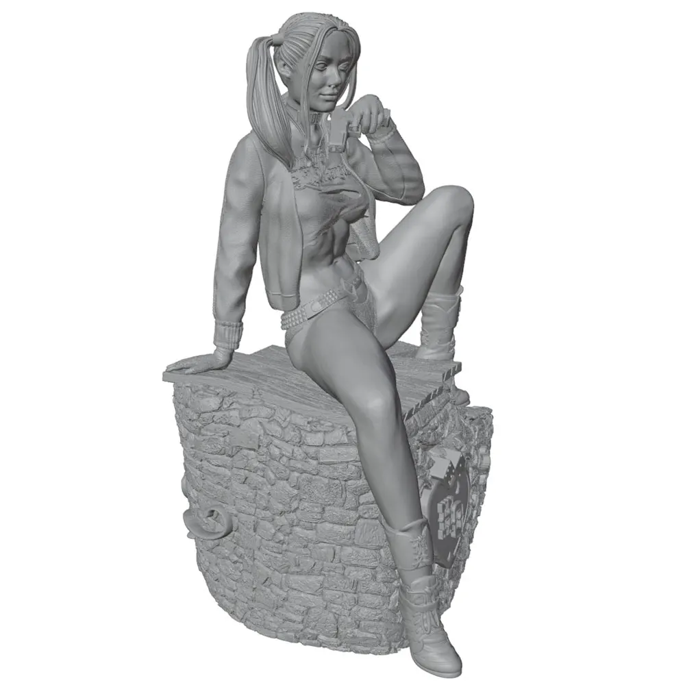 Figura de resina miniatura sin pintar para coleccionistas - imagen 4