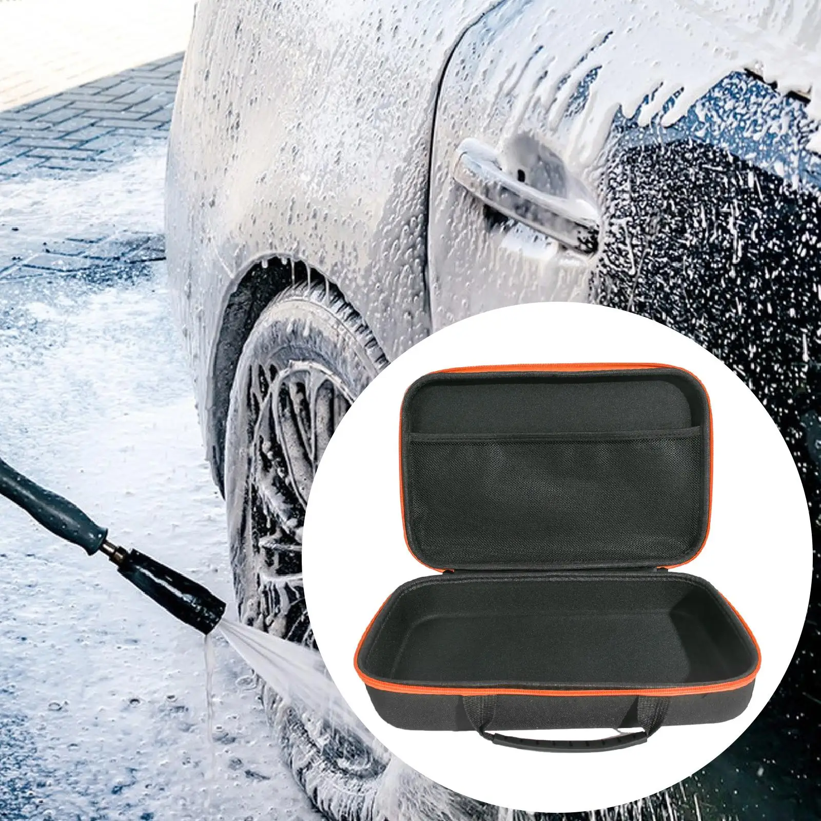 Pressure Washer Storage, Car Cleaning Tool Transport, Pressure Sprayer Storage,