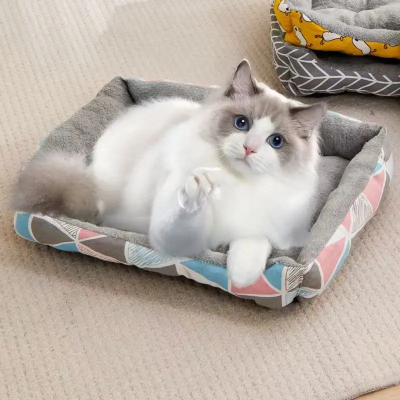 Cama de felpa suave y cálida para perros pequeños, medianos y grandes - imagen 4