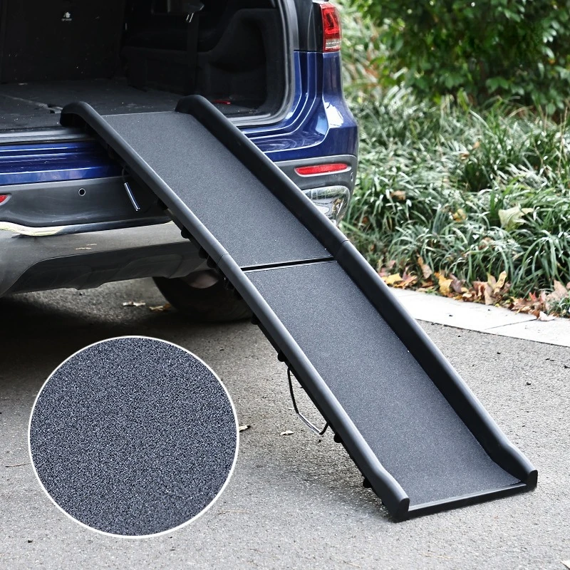 Rampa plegable para perros y cachorros, rampas de coche, accesorios, escalera portátil para perros pequeños, gatos mayores, perros, escaleras de seguridad para mascotas - imagen 4
