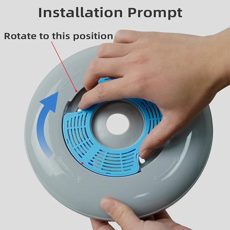 Elemento filtrante especial para cuencos de agua suspendidos para mascotas, limpieza de filtro de lavabo de agua de máquina para beber para gatos y perros - imagen 5