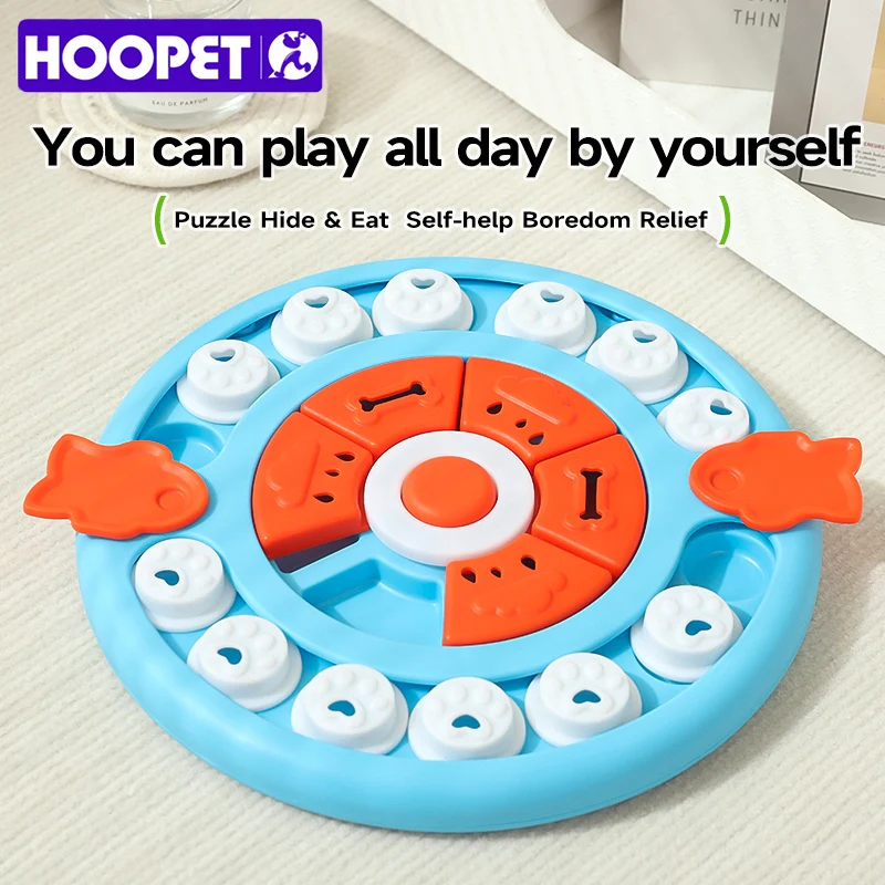 HOOPET Alfombra interactiva de forraje de rompecabezas para gatos - Alimentador de enriquecimiento de juego propio con orificios de tratamiento congelados, estimulación mental lenta F - imagen 2
