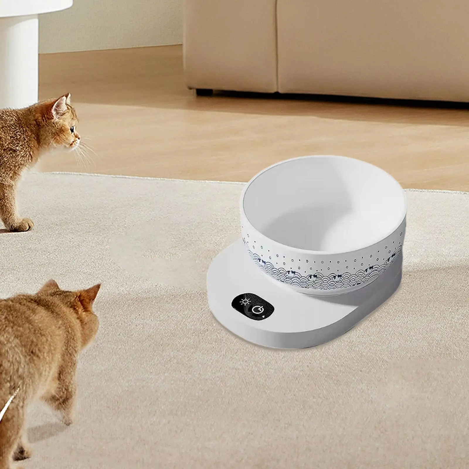 Heated Pet Bowl USB Thermal Water Bowl Pet Feeder for Winter Indoor Outdoor