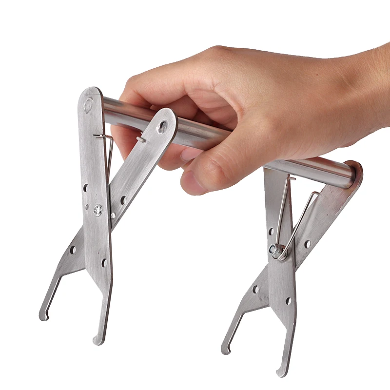 Clip de marco de colmena de abeja, soporte de marco de caja de nido de abeja, marco de captura de acero inoxidable, agarre de abrazadera de Clip de colmena, accesorios de apicultura