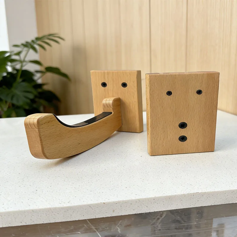 Soporte de pared para tablas surf madera set 2 piezas - imagen 2