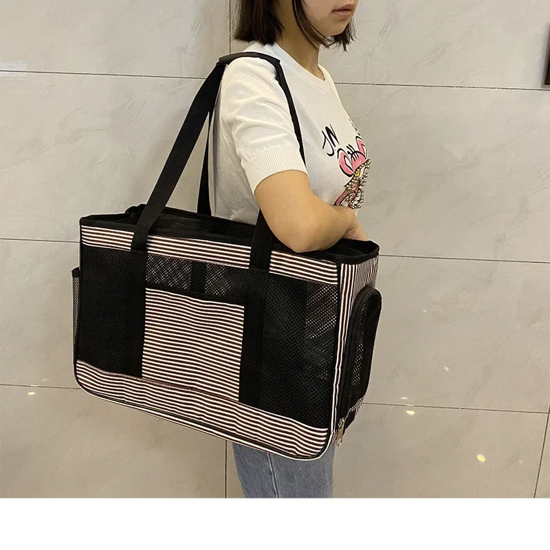 Bolsas para gatos, bolsas para mascotas, bolso portátil para salir de perros, mochila transparente para gatos, bolsa de viaje de gran capacidad, mochila escolar transpirable para mascotas