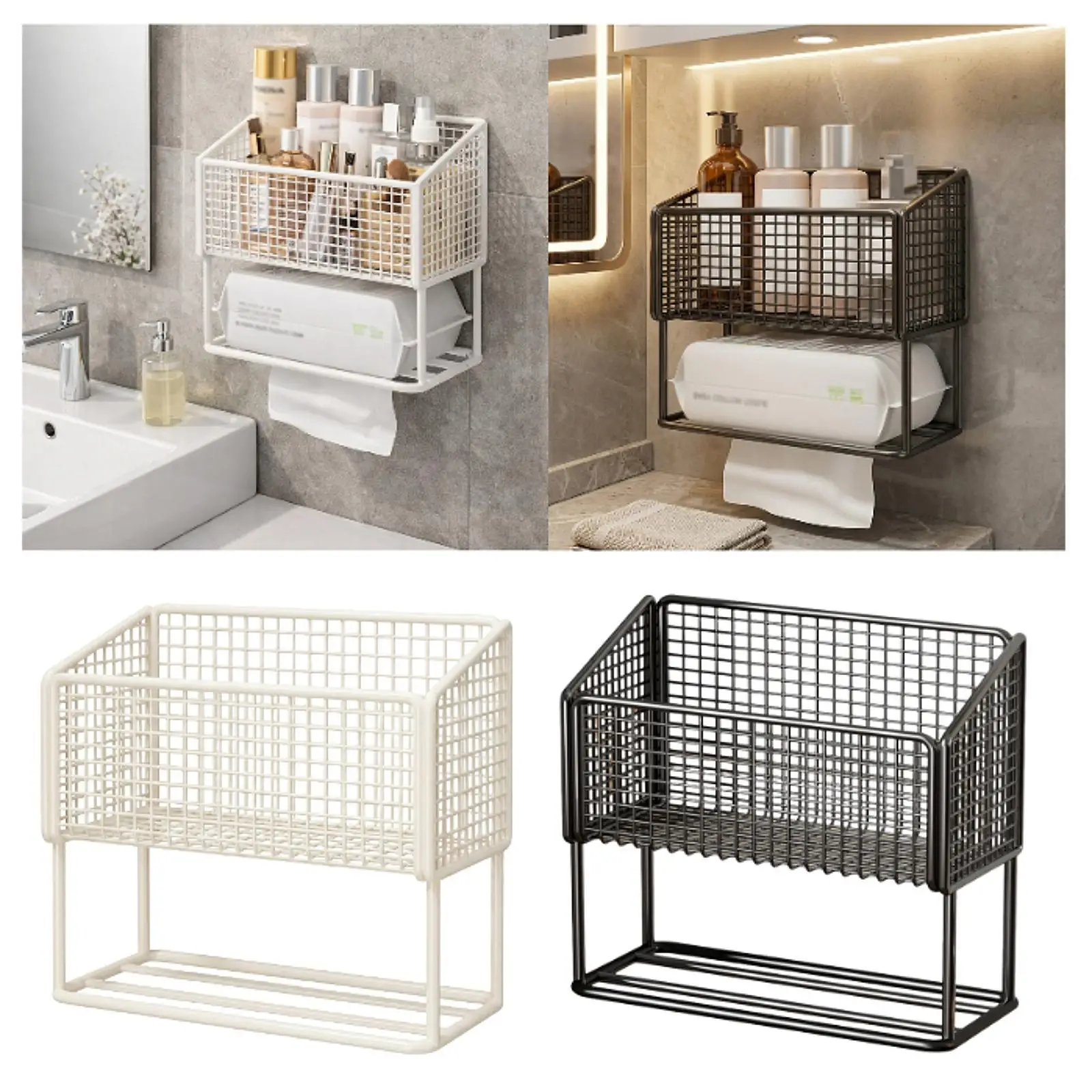 Estante ducha pared organizador – ahorro espacio para gatos y perros - imagen 4