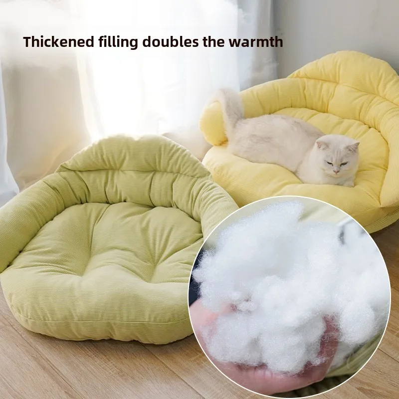 Alfombrilla para sofá para perros y gatos, arena para cama, puede desmontar, lavar productos para mascotas, suministros, cama, sofá para las cuatro estaciones, muebles, accesorios creativos - imagen 2