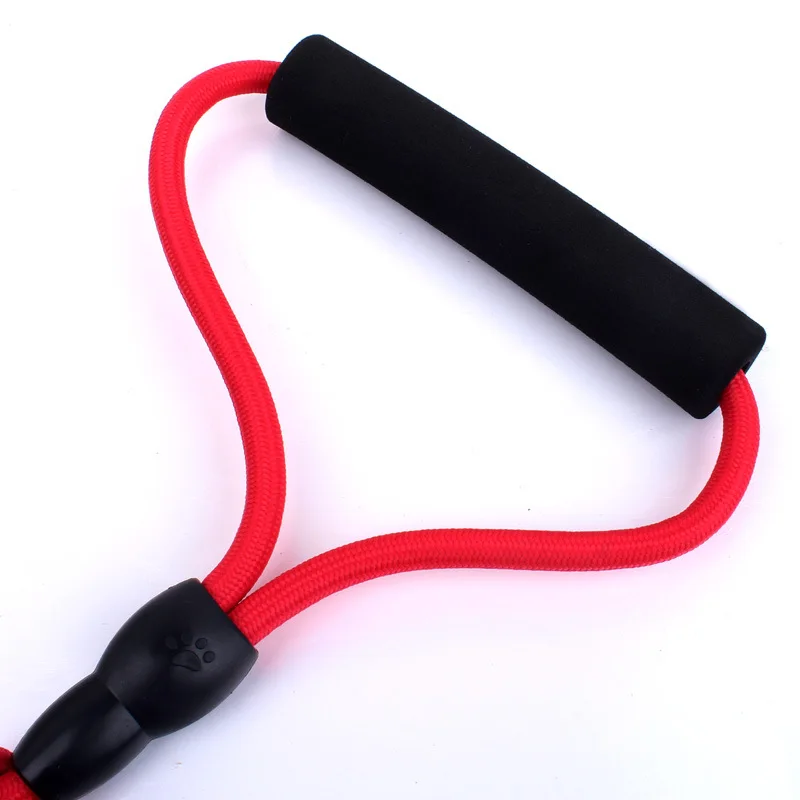 Suministros para perros Correa de tracción para el pecho y la espalda para perros, cuerda de tracción para el cuello, varios colores, peso ligero de buena calidad, no daña las manos - imagen 4