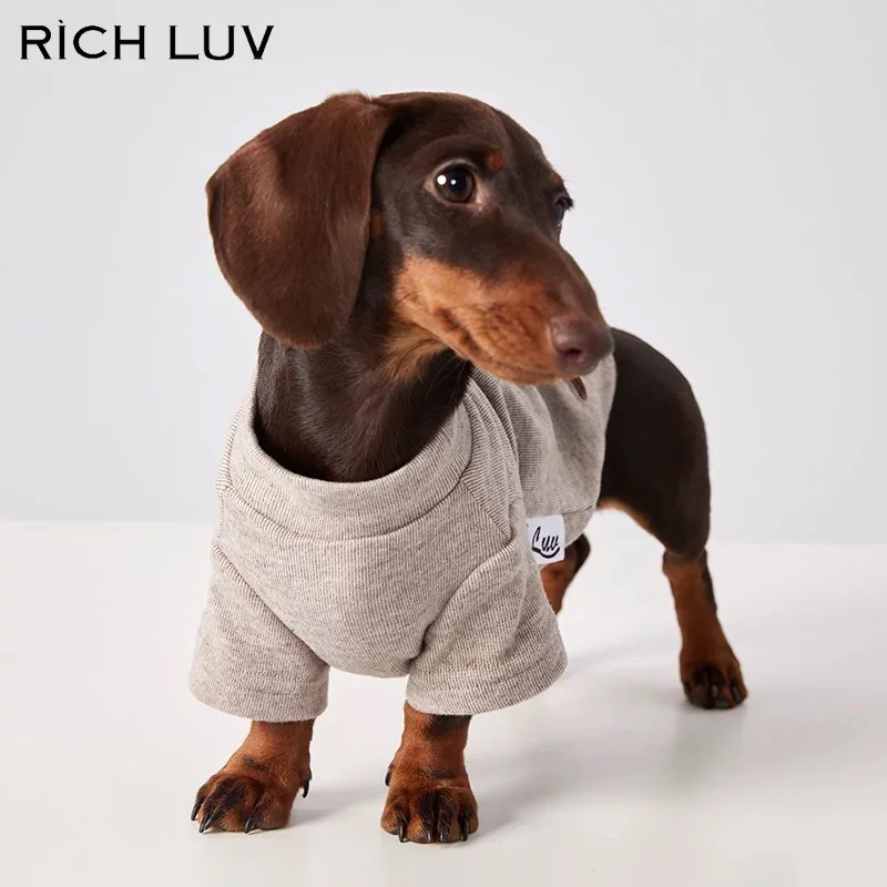 Camiseta interior de Cachemira suave a la moda para perro Wiener, mono de 2 patas para perro Wiener, para perro tejano en otoño e invierno - imagen 4