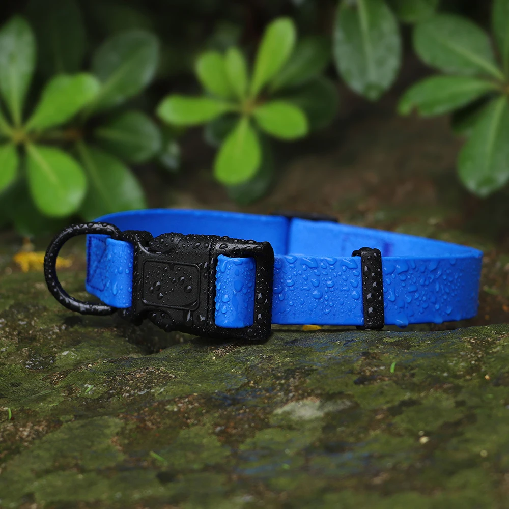Collar de PVC para perro, Collar impermeable para perro y gato, collares antisuciedad fáciles de limpiar para perros pequeños, medianos y grandes, accesorios para mascotas - imagen 5
