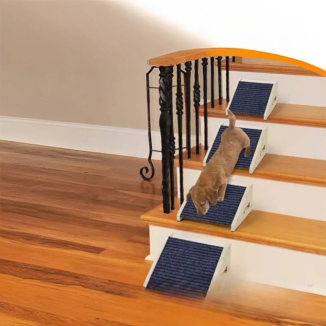 Escalones de madera para perros pequeños – Rampa antideslizante - imagen 2