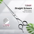 7 inch straight