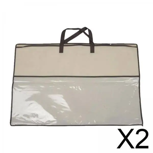 Almohadas, mantas, ropa de cama, bolsa organizadora plegable, contenedor de almacenamiento espacioso para edredón y edredón con cremallera para armario