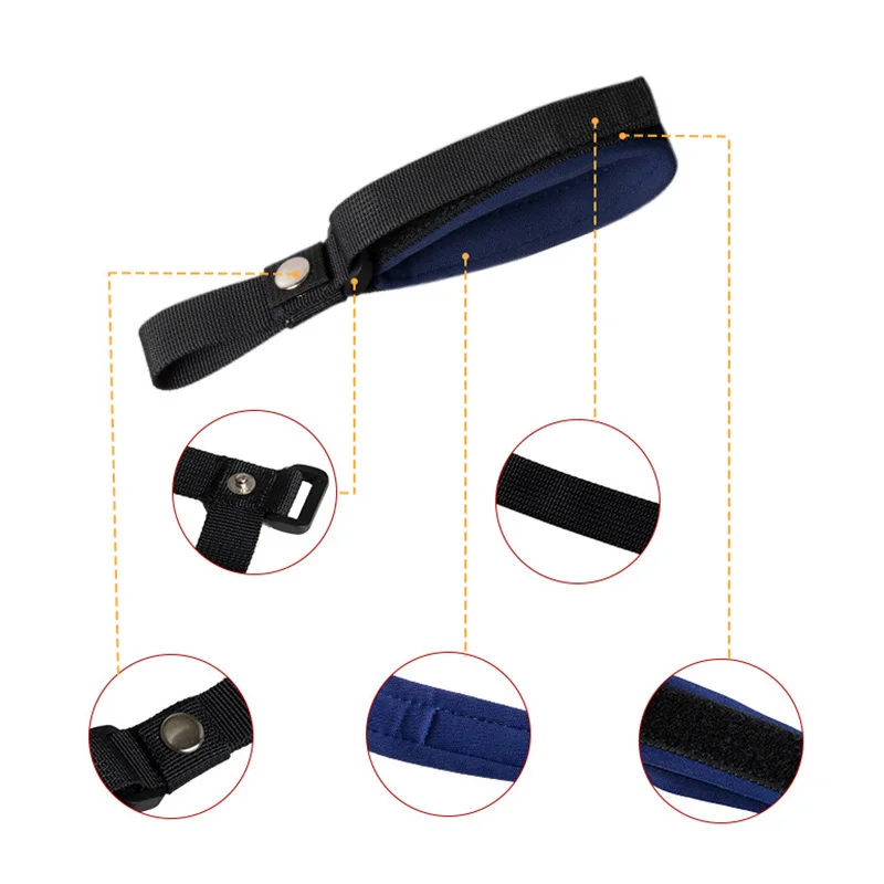 Correa ajustable para perro, correa para la muñeca, correa retráctil para perro, accesorio adicional, pulsera, anillo de seguridad, andador para perros, manos libres, 1 ud. - imagen 5