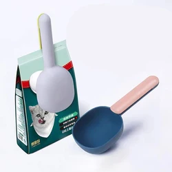 Cuchara medidora para perros y gatos con cierre hermético