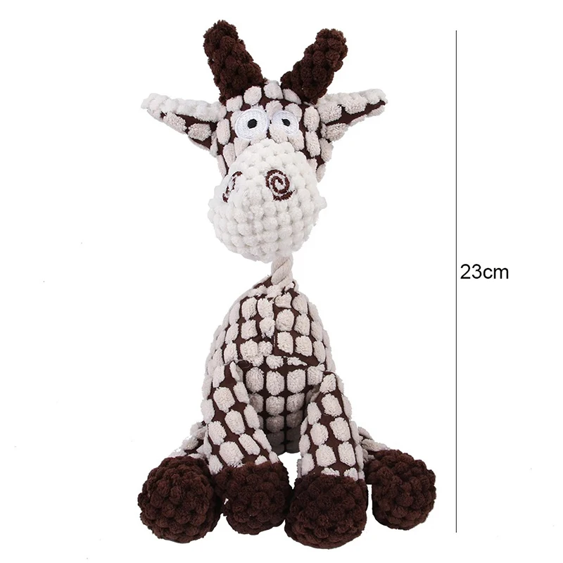 Juguetes de peluche para mascotas, burro chirriante, juguete de peluche para perros, masticar, silbido, ardilla involucrada, juguetes para perros, suministros para masticar gatos - imagen 2