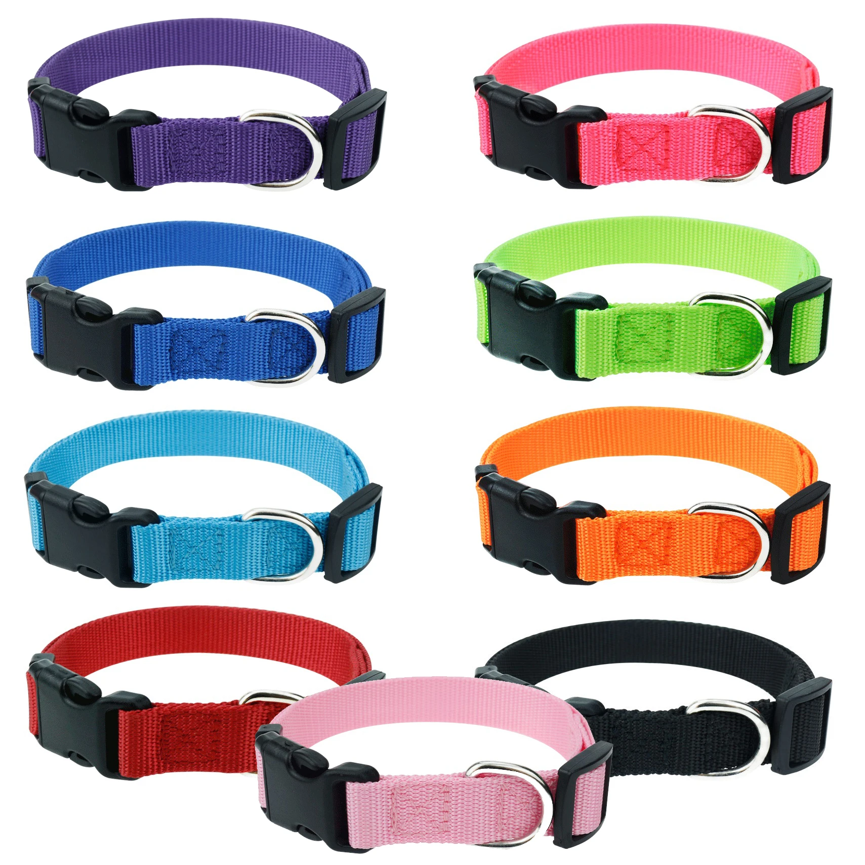 Collar de perro personalizado, Collar de identificación personalizado para mascotas, nombre y número de teléfono, Collar de nailon, accesorios pequeños, medianos y grandes - imagen 3