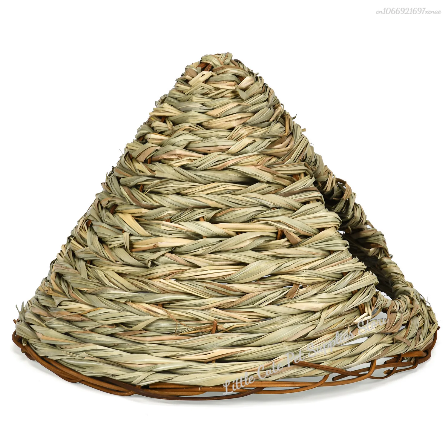 Casa nido artesanal para hámster y cobaya con hamaca integrable - imagen 5
