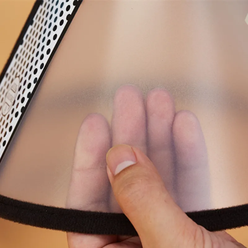 Tabla de tallas del collar isabelino para diferentes razas