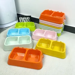 Cuenco doble antideslizante para gatos y perros – Comedero bebedero