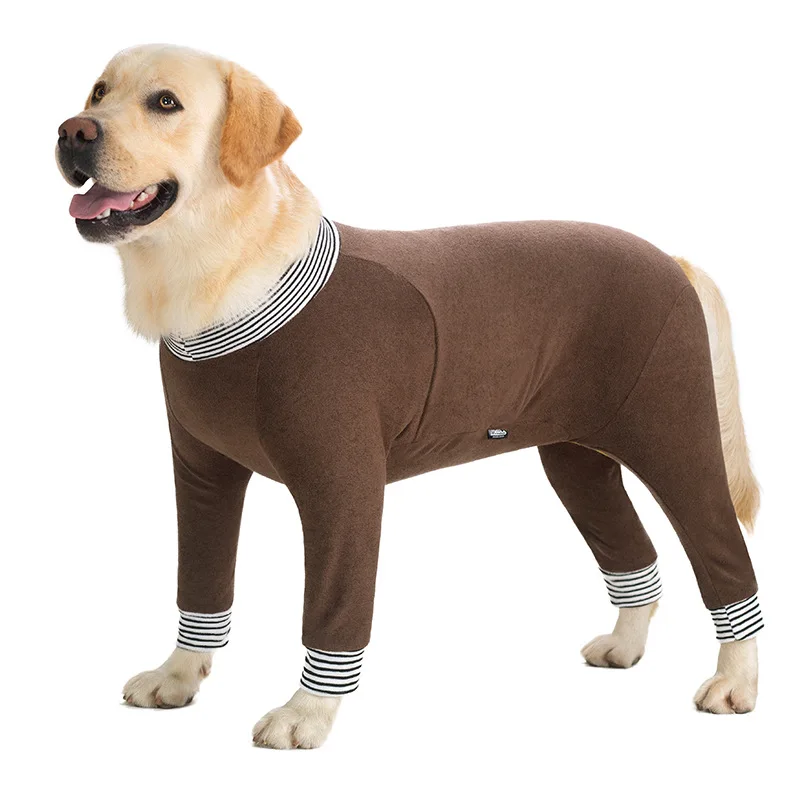 Mono para perros, traje de recuperación de cirugía para perros grandes y medianos, pijamas de cuerpo completo para perder, evitar lamer y proteger las heridas - imagen 2